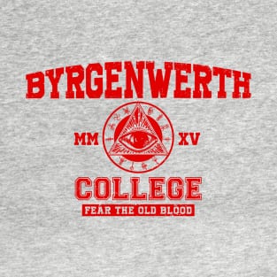 Byrgenwerth College (Red) T-Shirt